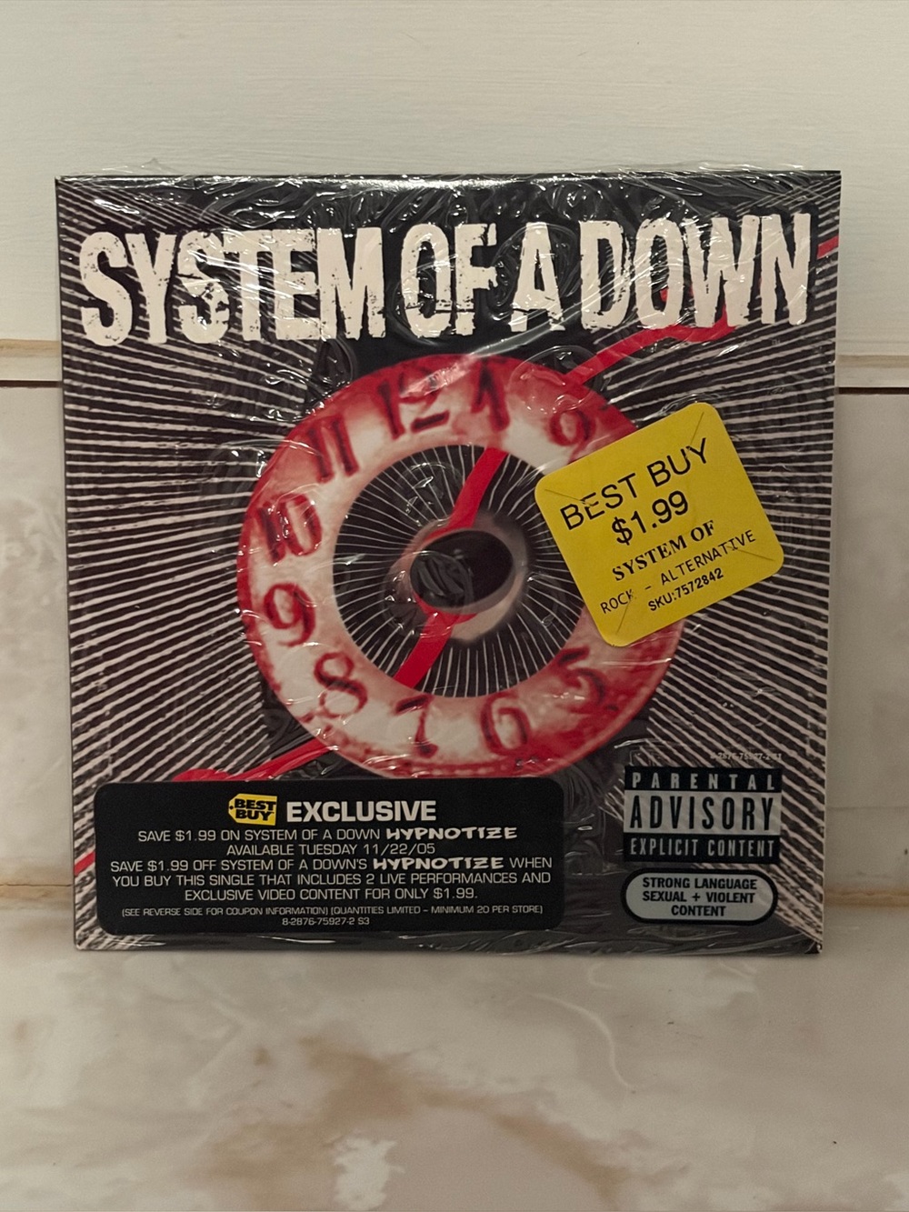 System Of A Down - Hypnotize RARE Promo Single CD 2005 Best Buy Exclusive SEALED